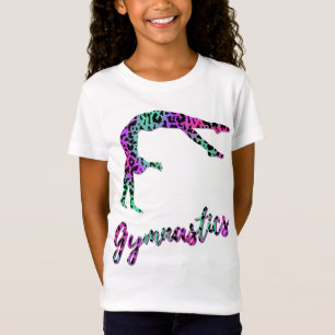 T-Shirt Fille de gymnastique sauvage Gymnastique Poster