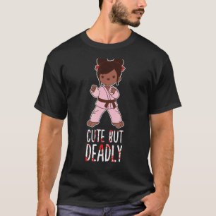 T-shirt Fille de karaté classique Taekwondo Femmes Arts ma