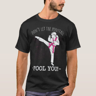 T-shirt Fille de karaté classique Thai Taekwondo Ne P