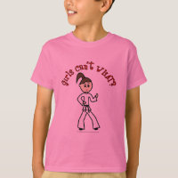 Fille de karaté léger