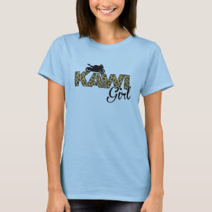 T-shirt Fille de Kawi - empreinte de léopard