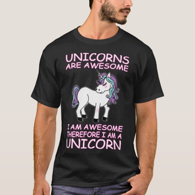 T-shirt Fille de la cuillère LICORNE (Devant)