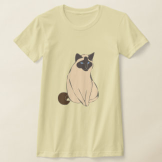 T-shirt Fille de la dame aux chats 