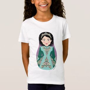T-shirt fille de la danseuse irlandaise Black Hair