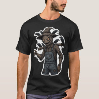 T-shirt fille de la famille épouvantail