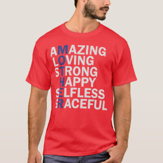 T-shirt Fille de la fête de la mère