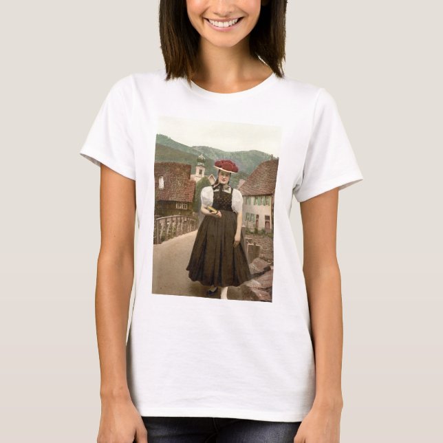 T-shirt Fille de la Forêt-Noire (Devant)