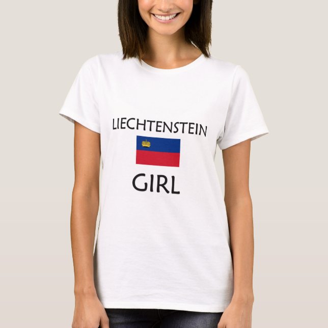 T-SHIRT FILLE DE LA LIECHTENSTEIN (Devant)