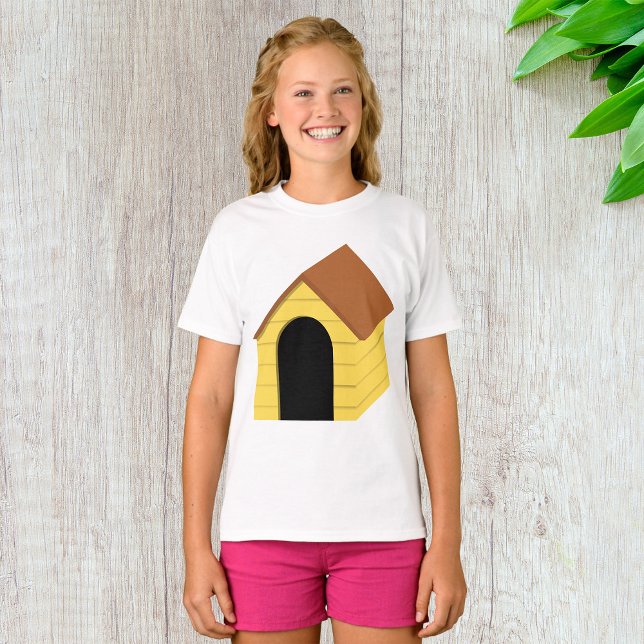 T-shirt fille de la niche jaune (Créateur téléchargé)