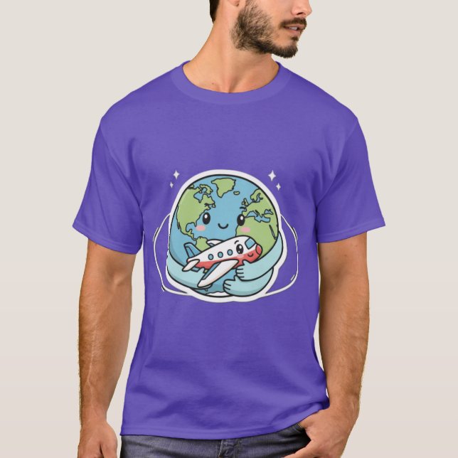 T-shirt Fille de la Terre (Devant)
