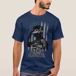 T-shirt Fille de l'armée