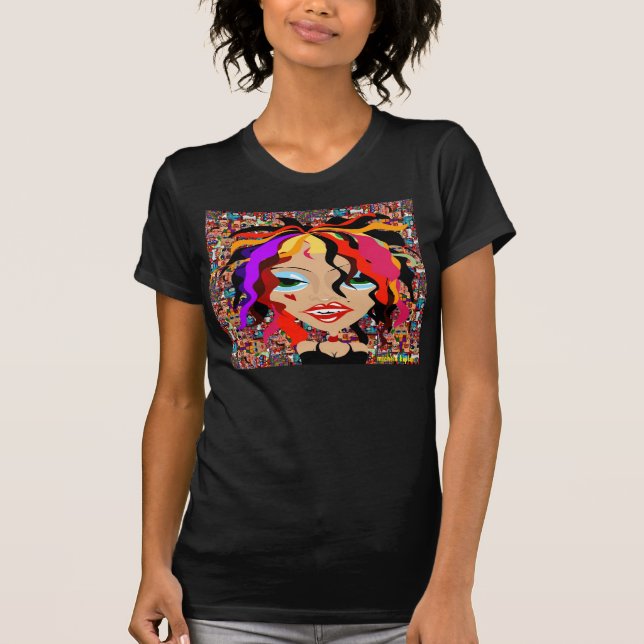 T-shirt Fille de LES par Michele Kaplan (Devant)