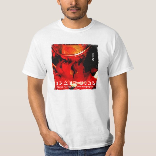T-shirt Fille de l'espace (Devant)