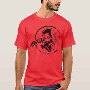 T-shirt Fille de l'espace