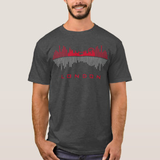 T-shirt Fille de Londres City Sound Waves