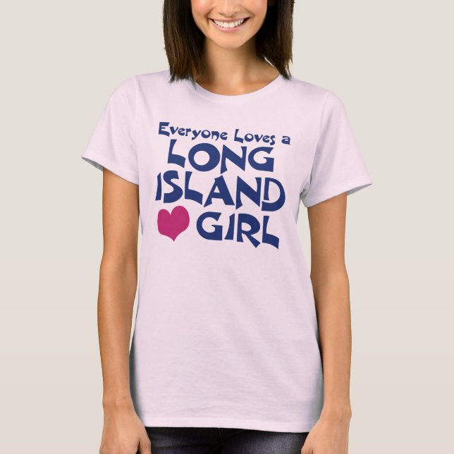 T-shirt Fille de Long Island (Devant)
