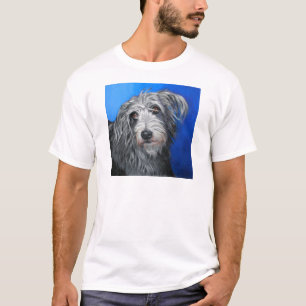 T-shirt Fille de Lurcher de "joli pavot" -