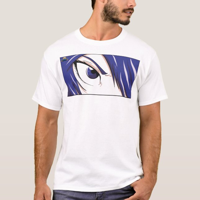 T-shirt Fille de Manga - oeil seulement (Devant)