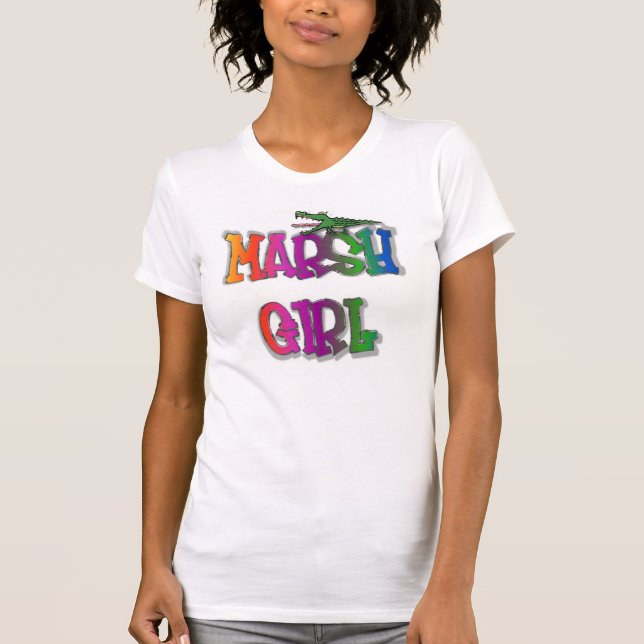 T-shirt fille de marais (Devant)