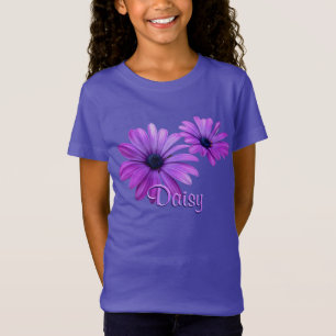T-shirt Fille de marguerite Personnaliser la chemi