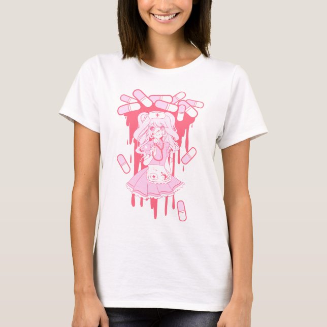 T-shirt Fille de médecine (Devant)