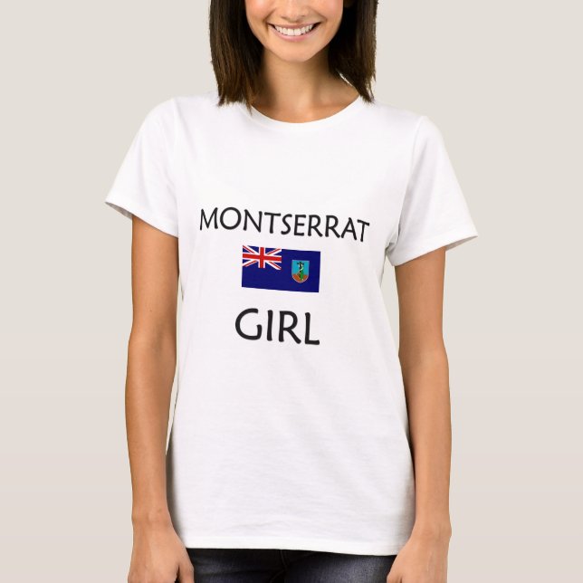 T-SHIRT FILLE DE MONTSERRAT (Devant)