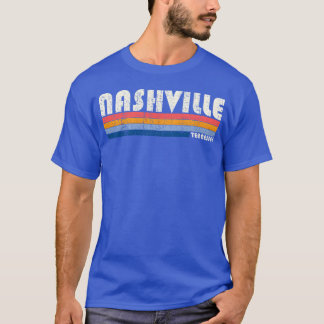 T-shirt Fille de Nashvillen de style vintage 70S 80S