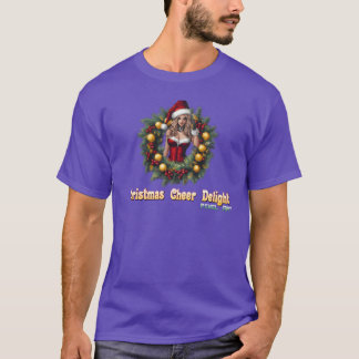 T-shirt Fille de Noël Cheer Delight