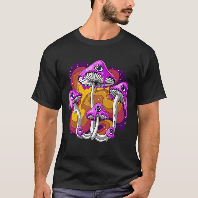 T-shirt Fille de nourriture de champignon magique (Devant)
