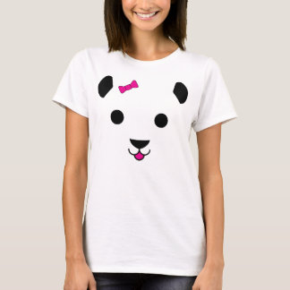 T-shirt Fille de panda
