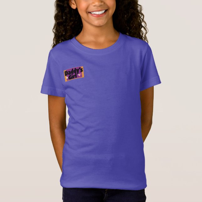 T-Shirt Fille de papa Imprimer Nouveauté : (Devant)