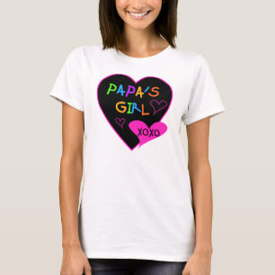 T-shirt Fille de Papa Tee - shirts, Casquettes, Mugs, Bout