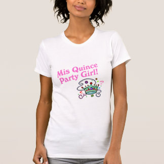 T-shirt Fille de partie de coing de mis