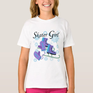T-shirt Fille de patineur