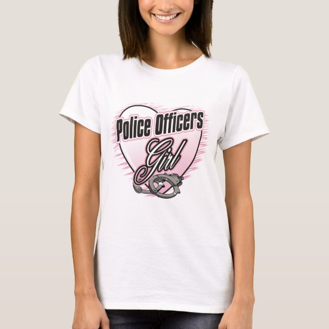 T-shirt Fille de policiers (Devant)
