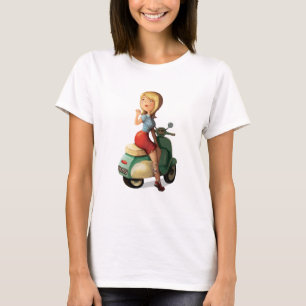 T-shirt Fille de scooter