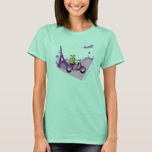 T-shirt Fille de scooter