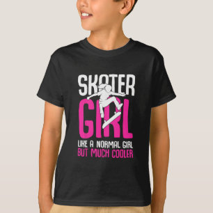 T-shirt Fille de skateuse Skateuse Filles de skate Skate