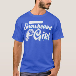 T-shirt Fille de snowboard