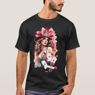 T-shirt Fille de spectacle de Las Vegas Nevada Burlesque A