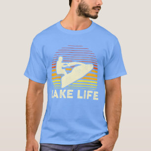 T-shirt Fille de sports aquatiques en moto-jet Lake Life
