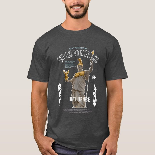 T-shirt Fille de style Streetwear d'influence (Devant)