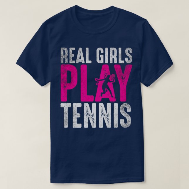T-shirt Fille de tennis (Design devant)