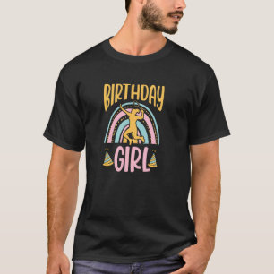 T-shirt Fille de tennis style Boho bohème arc-en-ciel anni