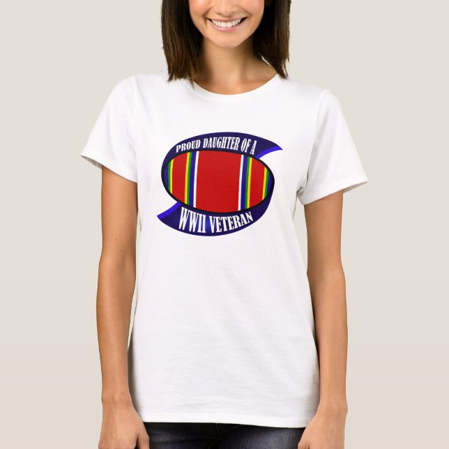 T-shirt Fille de vétérinaire de 2ÈME GUERRE MONDIALE (Devant)