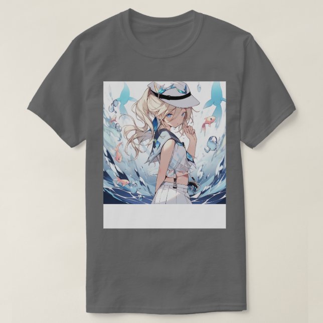 T-shirt Fille de voile (Design devant)