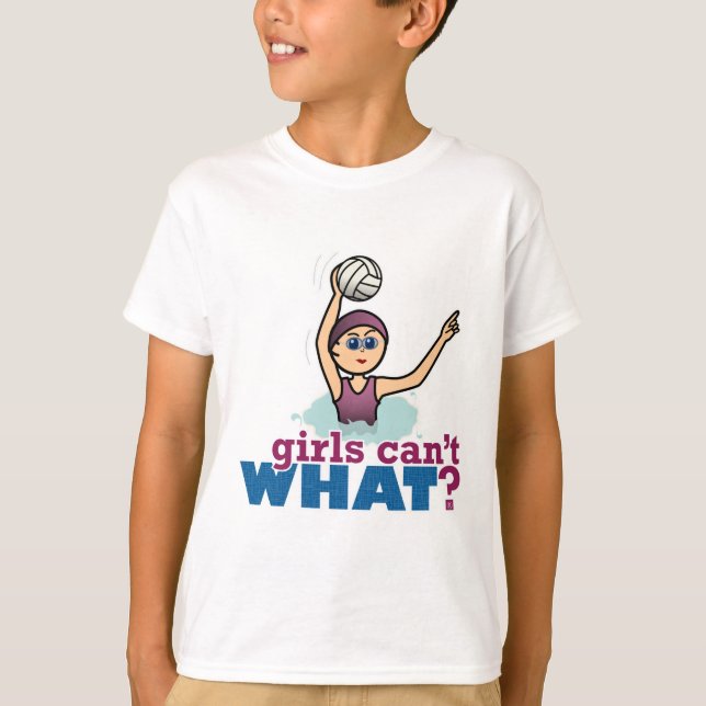 T-shirt Fille de water polo (Devant)