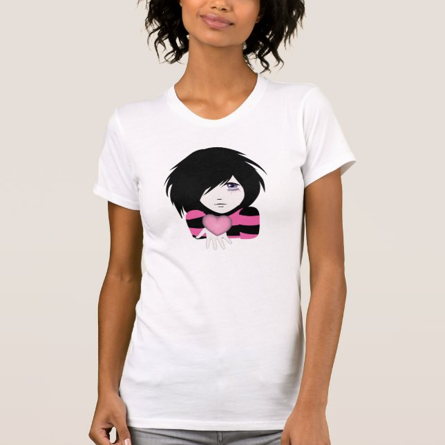T-shirt fille d'emo, ou garçon ? (Devant)
