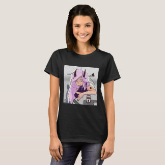 T-shirt fille démon minuscule Anime