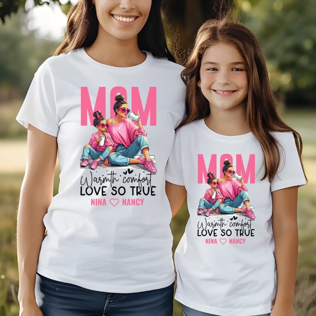 T-shirt Fille des femmes de la Fête des Mères de la MOM (Créateur téléchargé)